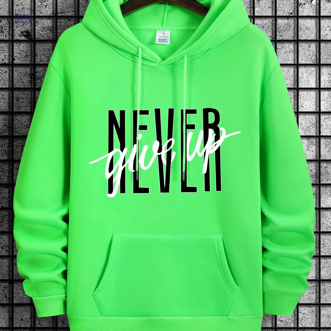 Men's Casual Hoodie - Stylish Drawstring Sweatshirt for Fall/Winter   OAXG 