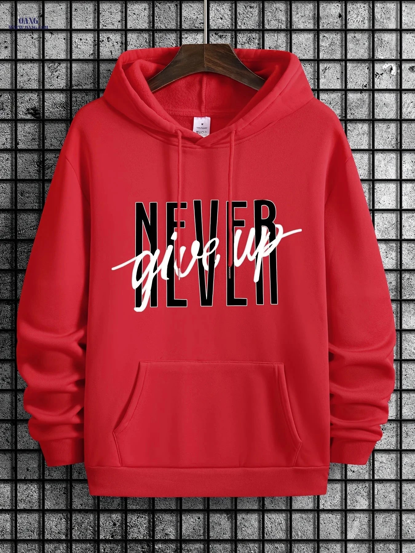 Men's Casual Hoodie - Stylish Drawstring Sweatshirt for Fall/Winter   OAXG 