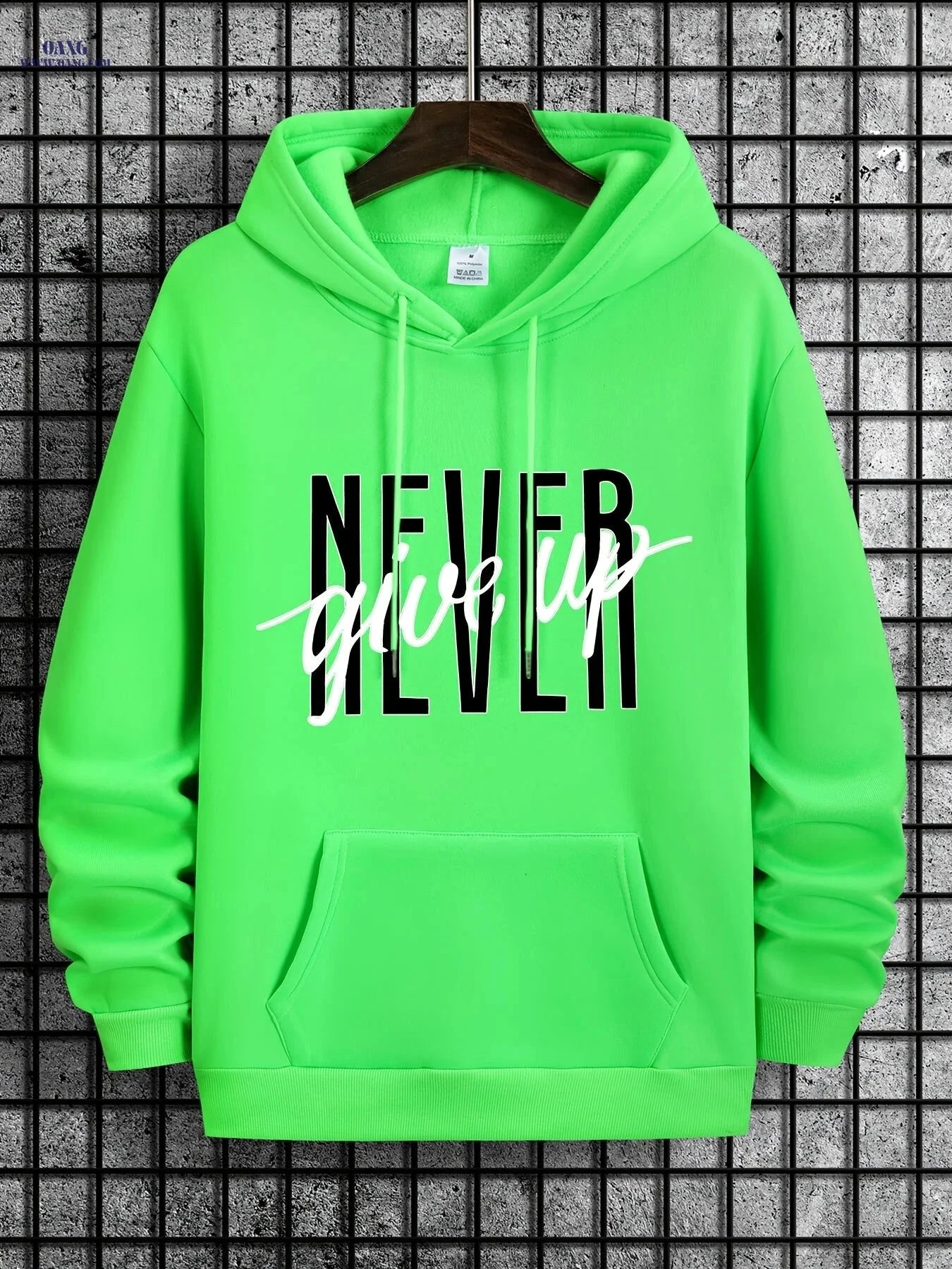 Men's Casual Hoodie - Stylish Drawstring Sweatshirt for Fall/Winter   OAXG 