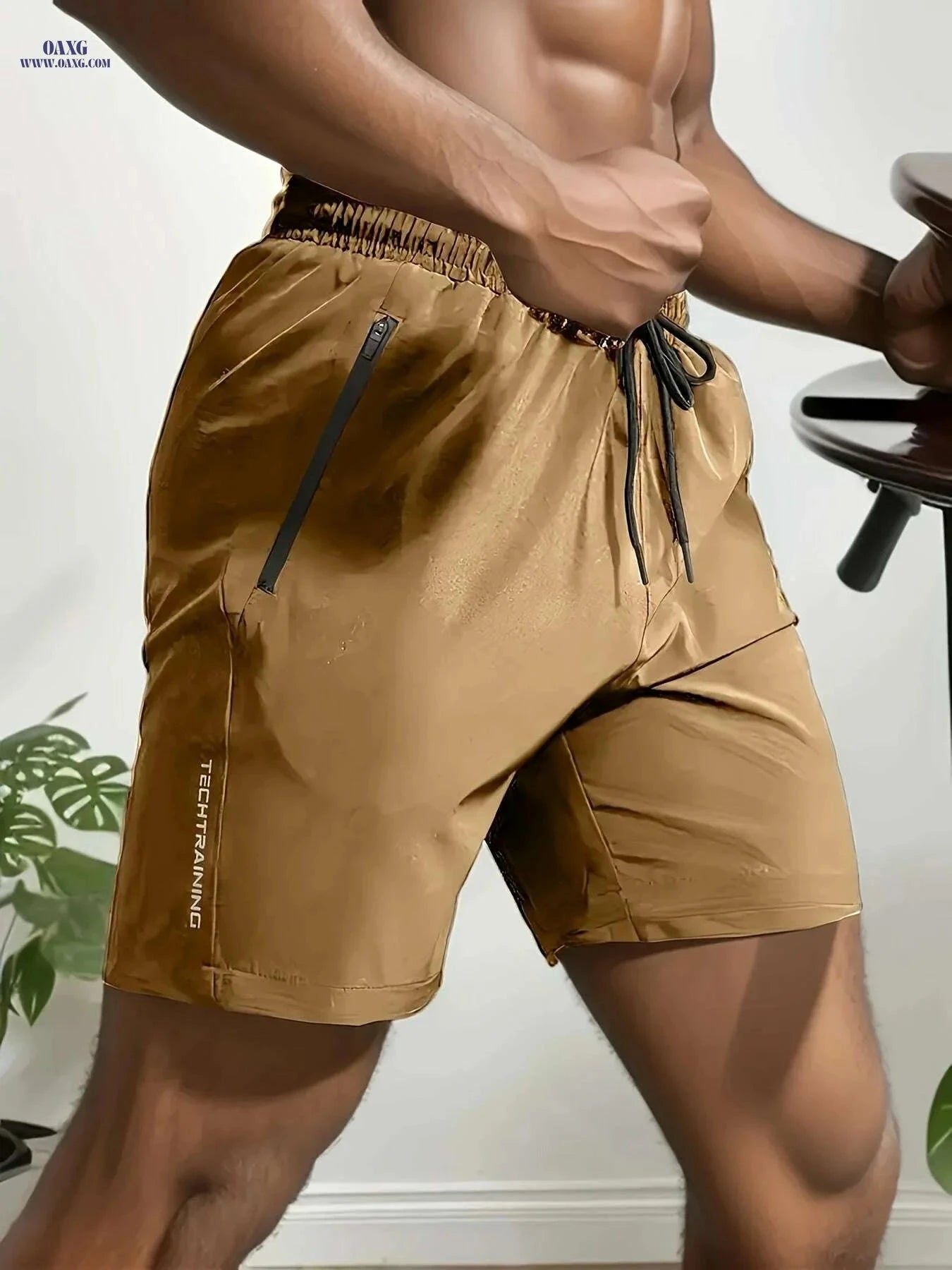 Men’s Casual Minimalist Shorts - Quick-Drying, Comfortable Fit   OAXG 