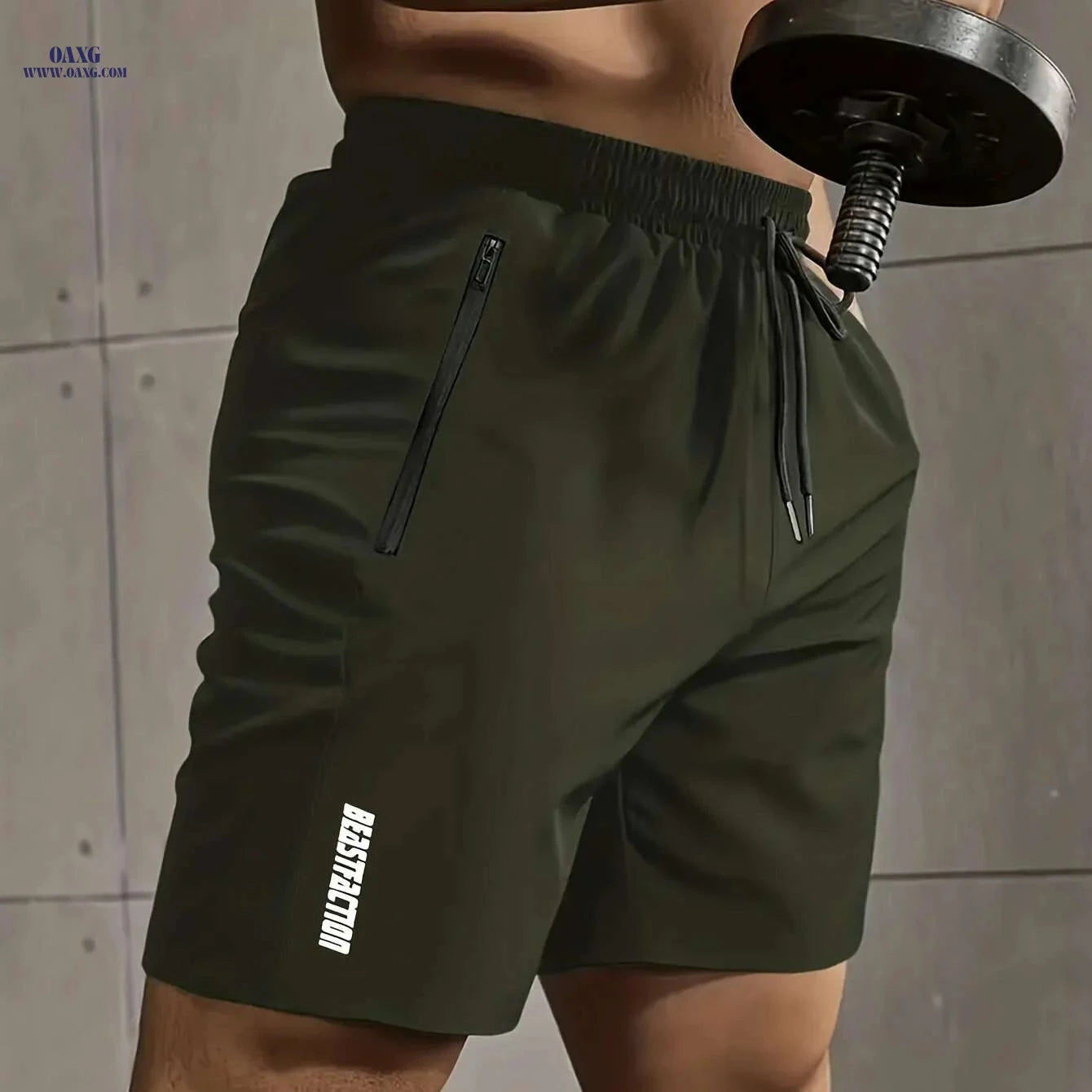 Men’s Casual Minimalist Shorts - Quick-Drying, Comfortable Fit   OAXG 