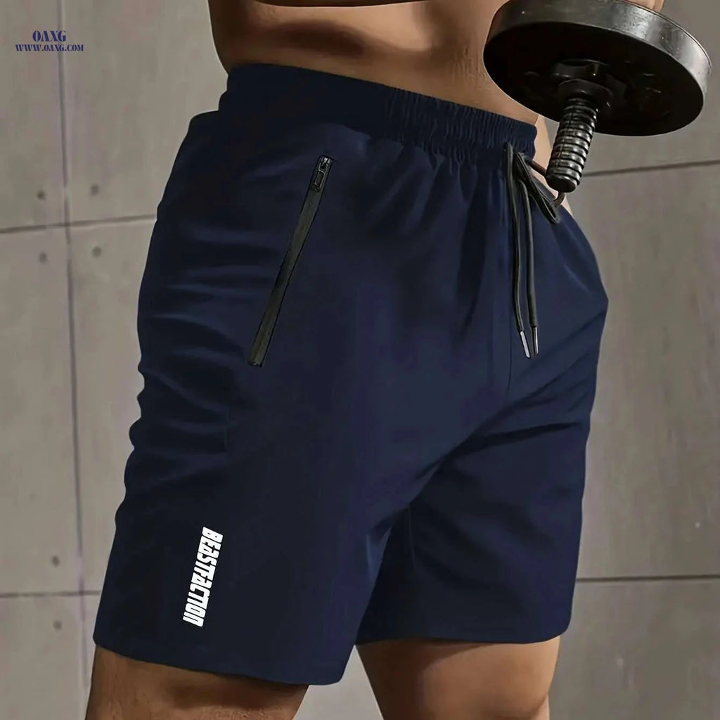 Men’s Casual Minimalist Shorts - Quick-Drying, Comfortable Fit   OAXG 