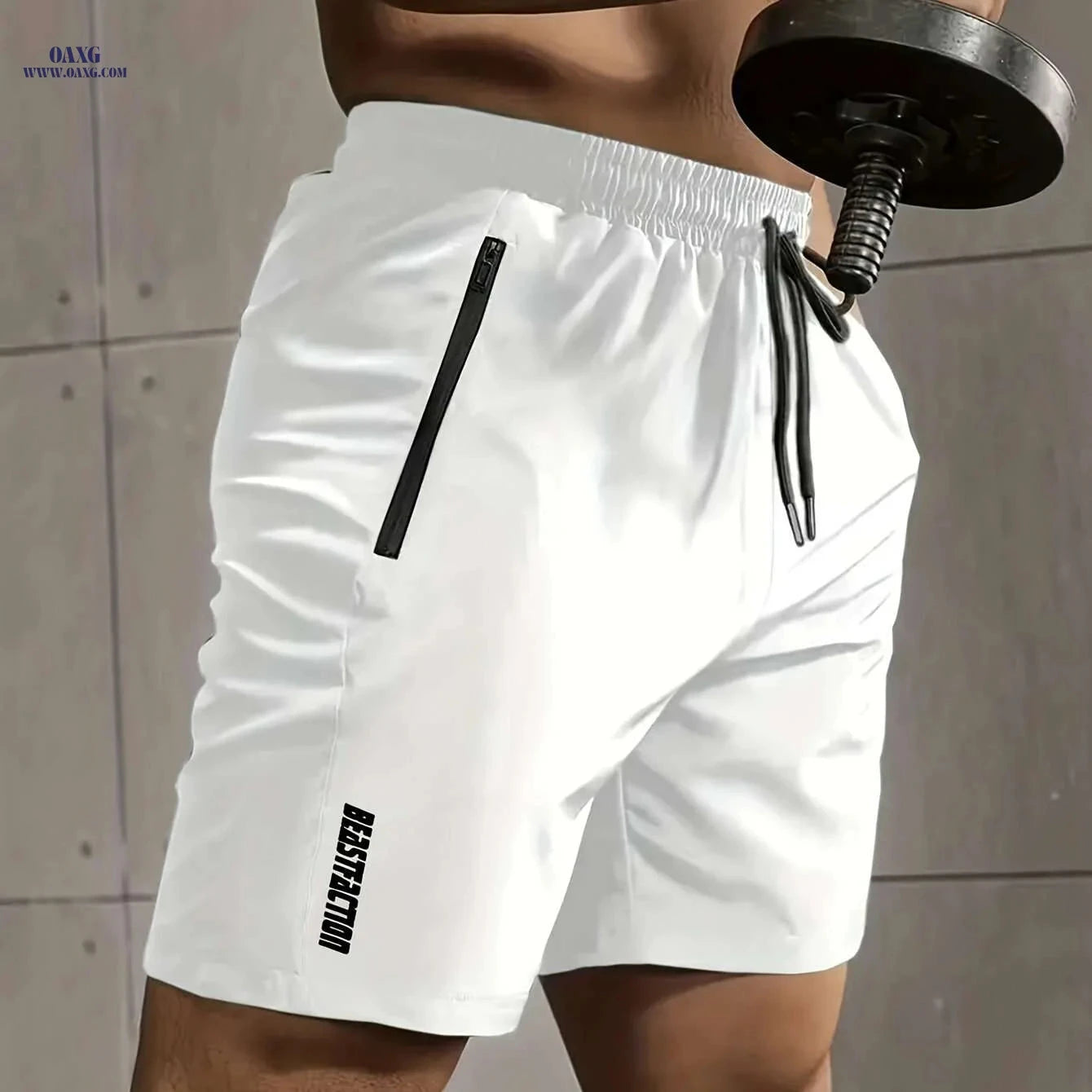 Men’s Casual Minimalist Shorts - Quick-Drying, Comfortable Fit   OAXG Navy Blue / XS