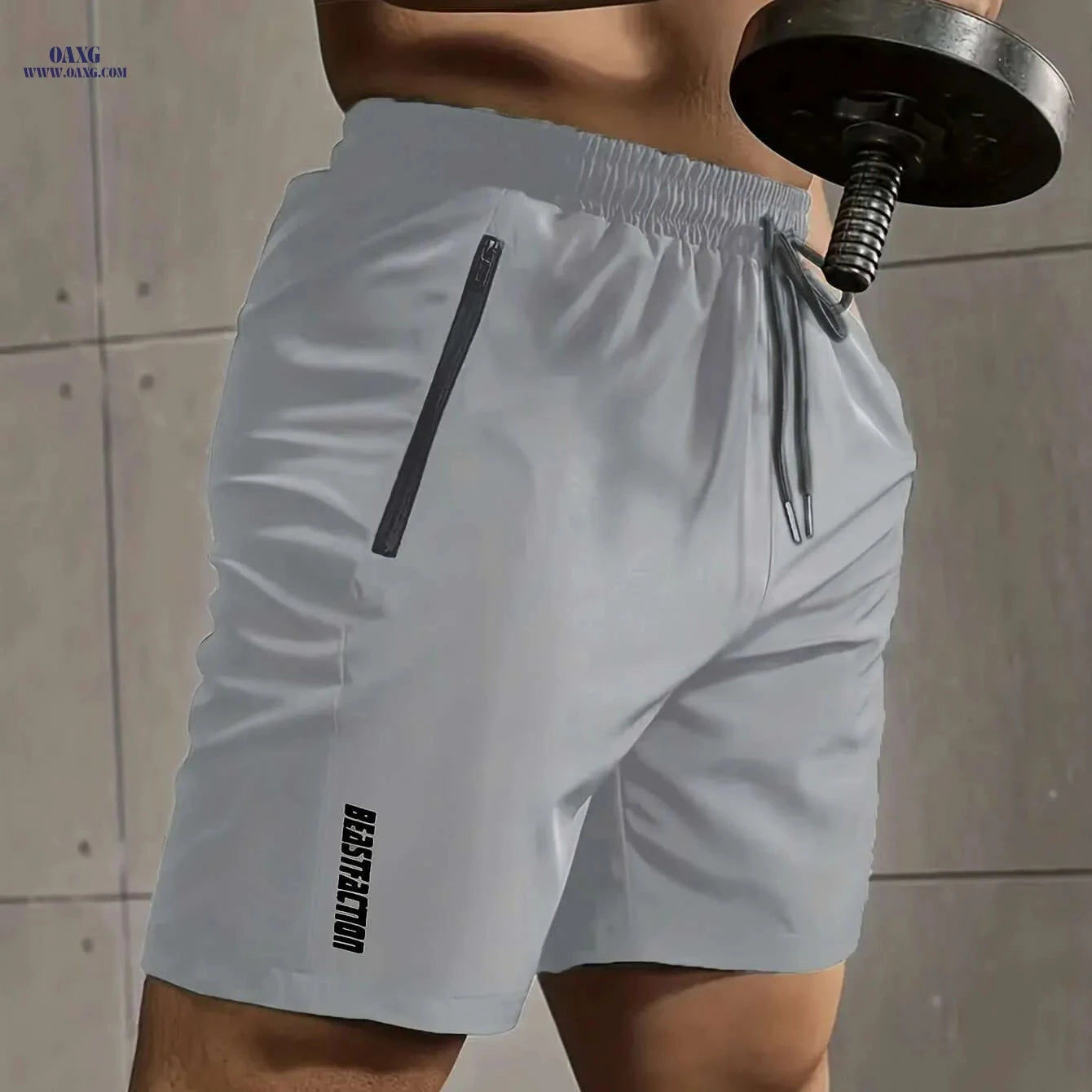 Men’s Casual Minimalist Shorts - Quick-Drying, Comfortable Fit   OAXG Navy Blue / XS