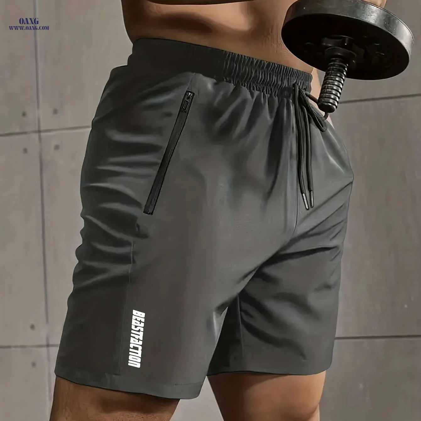 Men’s Casual Minimalist Shorts - Quick-Drying, Comfortable Fit   OAXG Navy Blue / XS