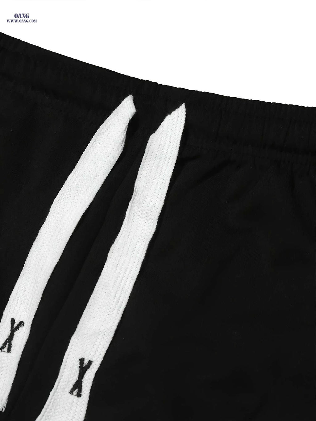 Men's Casual Print Sports Pants - Stylish Polyester Long Pants   OAXG Black / FR S