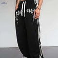 Men's Casual Printed Sports Pants - Lightweight & Comfortable Fit   OAXG 