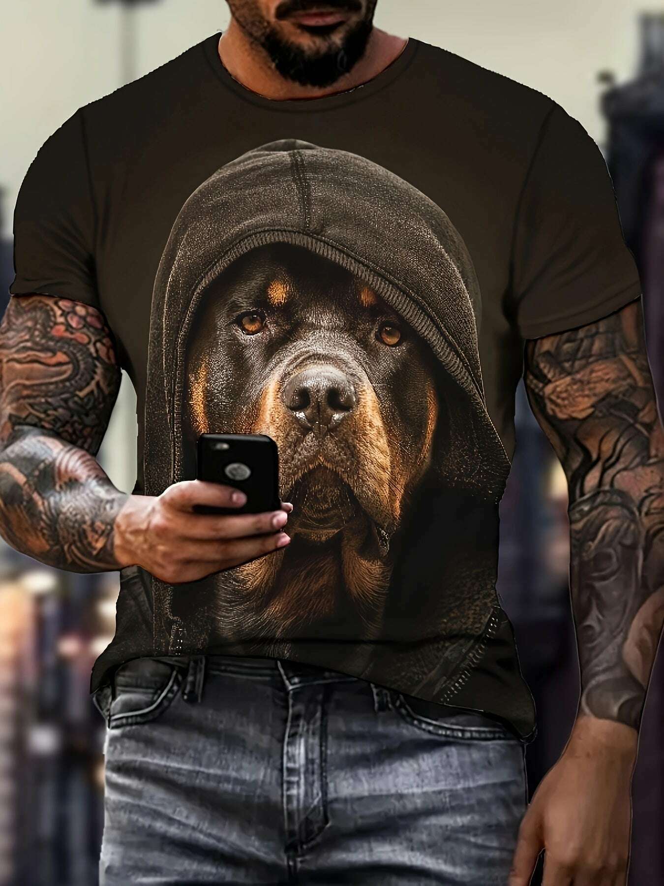 men-s-casual-rottweiler-print-t-shirt-soft-polyester-crew-neck-oaxg-RbI