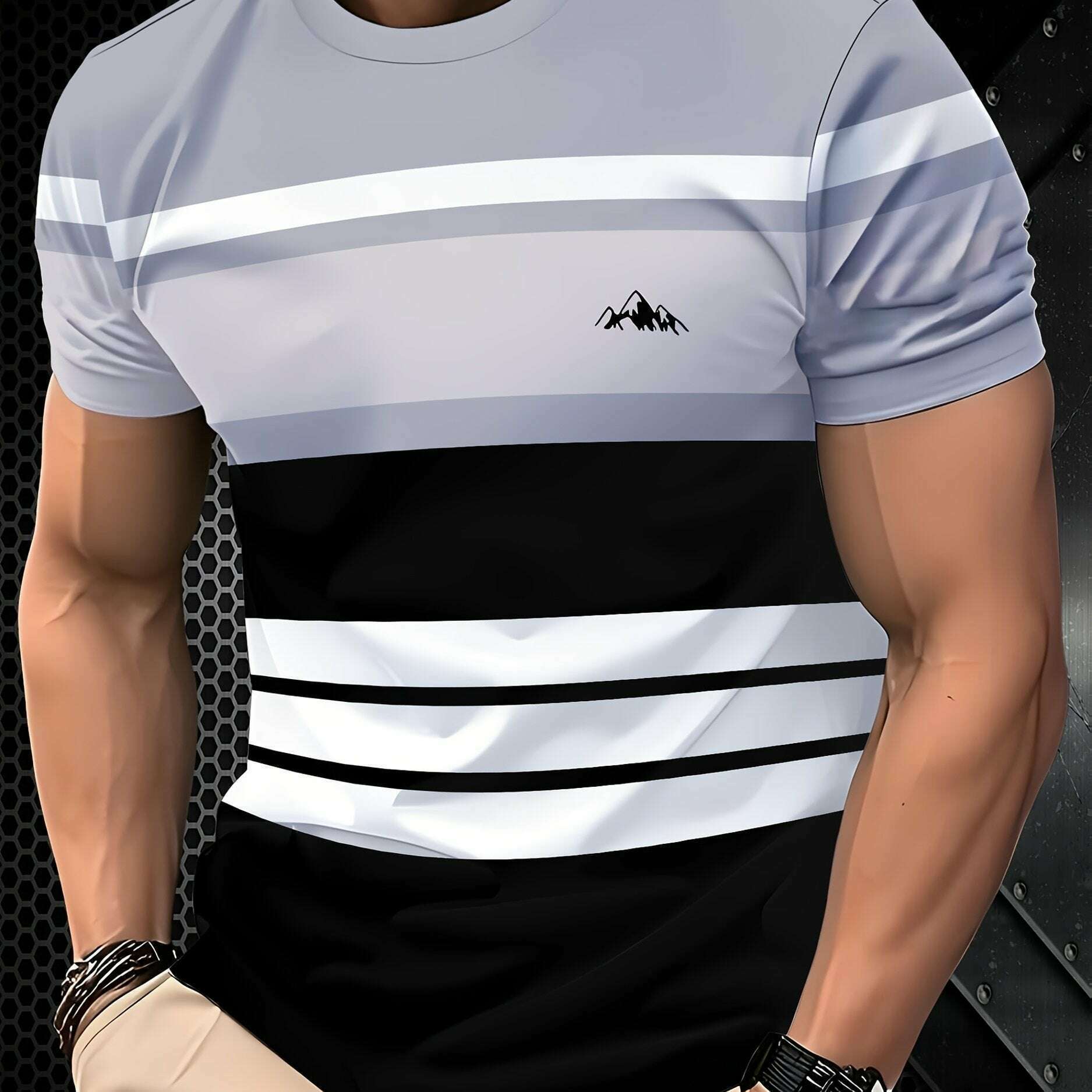 men-s-casual-short-sleeve-t-shirt-striped-mountain-graphic-tee-oaxg-xbC