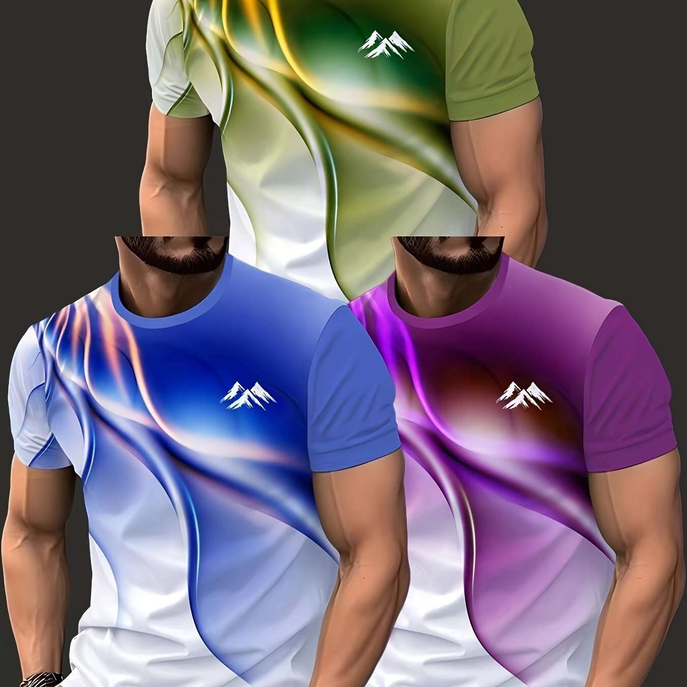 men-s-casual-short-sleeve-t-shirts-vibrant-geometric-bird-design-oaxg-2g4