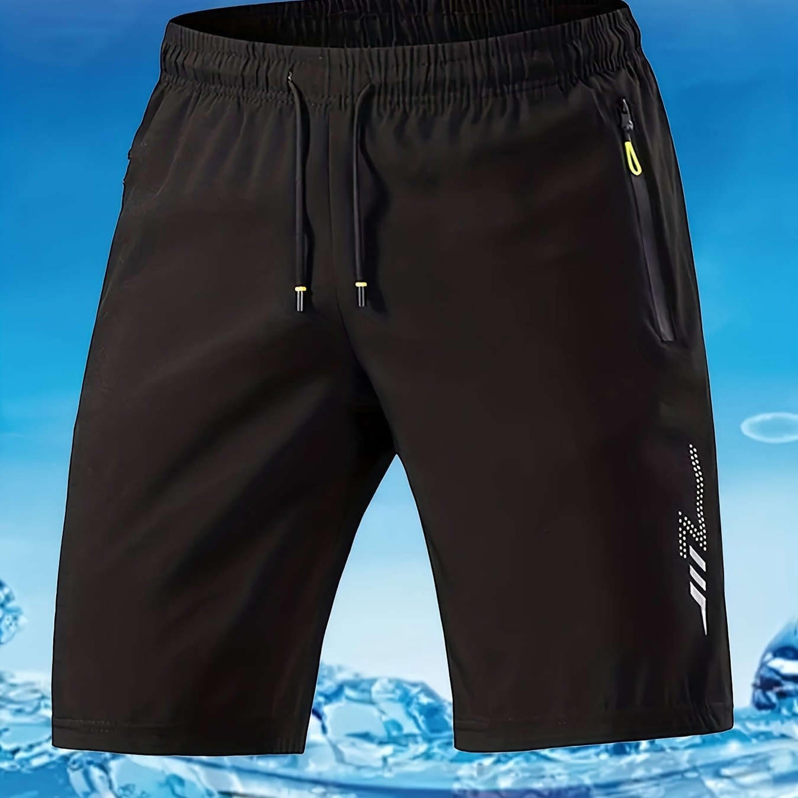 Men’s Casual Sports Jogging Shorts - Comfortable Fit for Outdoor Fun   OAXG 