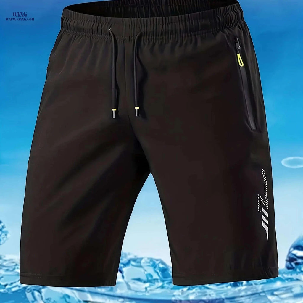 Men’s Casual Sports Jogging Shorts - Comfortable Fit for Outdoor Fun   OAXG 