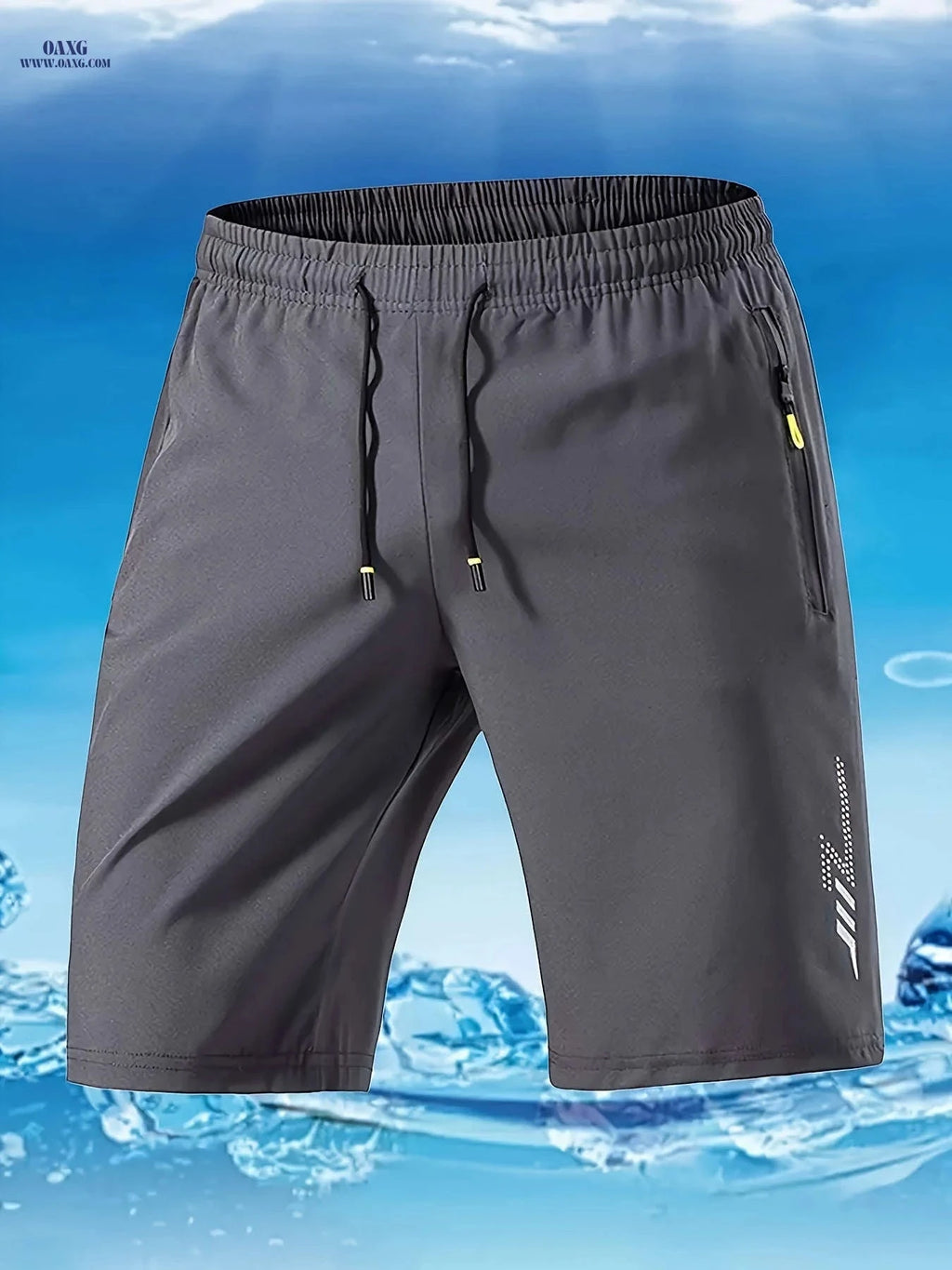 Men’s Casual Sports Jogging Shorts - Comfortable Fit for Outdoor Fun   OAXG 