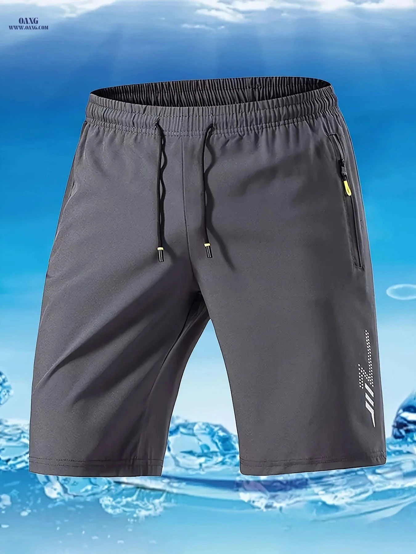 Men’s Casual Sports Jogging Shorts - Comfortable Fit for Outdoor Fun   OAXG 