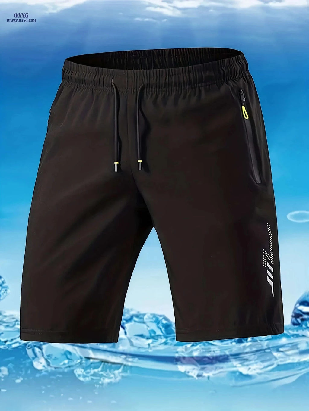 Men’s Casual Sports Jogging Shorts - Comfortable Fit for Outdoor Fun   OAXG 