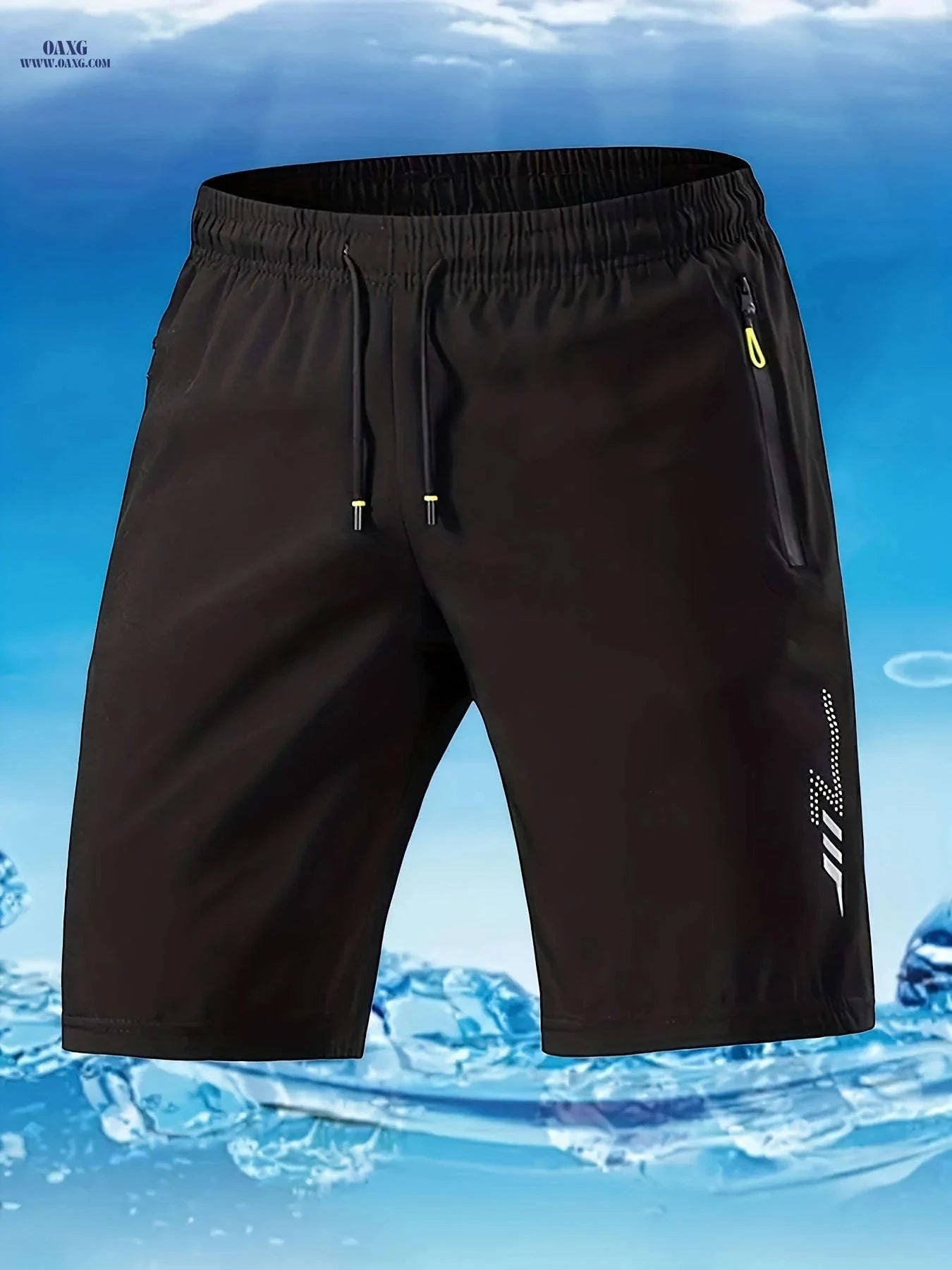 Men’s Casual Sports Jogging Shorts - Comfortable Fit for Outdoor Fun   OAXG 