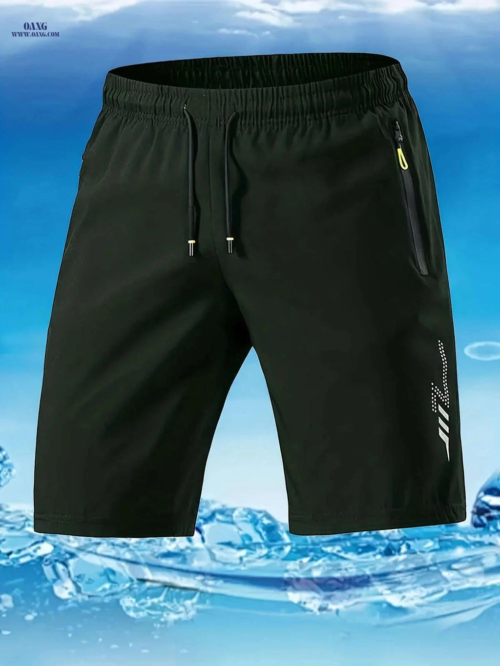 Men’s Casual Sports Jogging Shorts - Comfortable Fit for Outdoor Fun   OAXG 