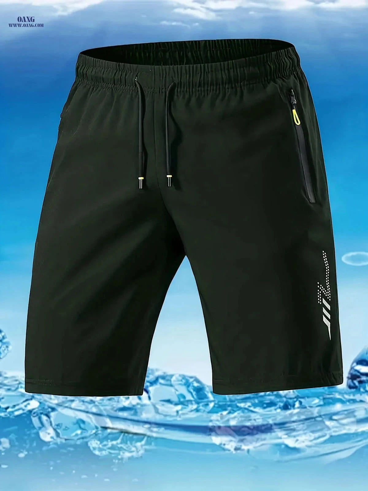 Men’s Casual Sports Jogging Shorts - Comfortable Fit for Outdoor Fun   OAXG 