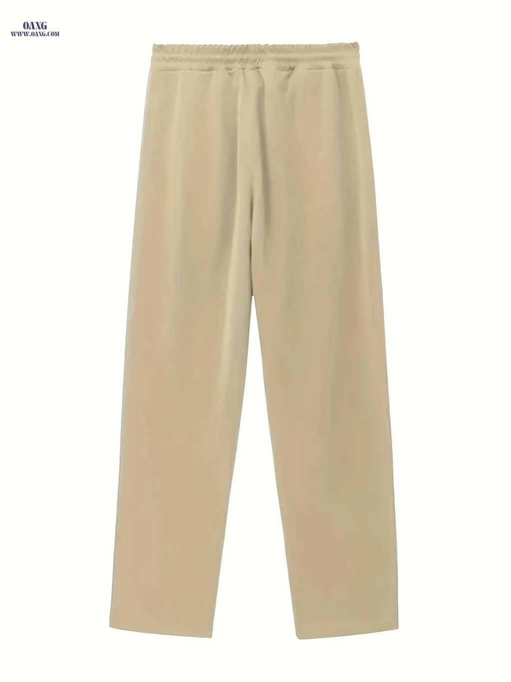 Men's Casual Sports Pants - Loose Fit with Side Slits, All-Season   OAXG 