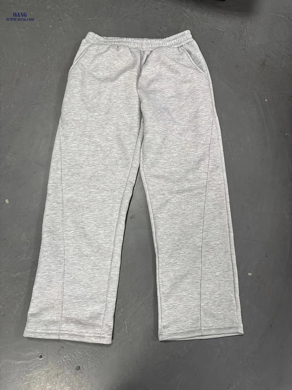 Men's Casual Sports Pants - Thickened Fleece with Elastic Waistband   OAXG 