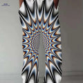 Men’s Casual Straight-Leg Pants - Trendy 3D Print & Loose Fit   OAXG 