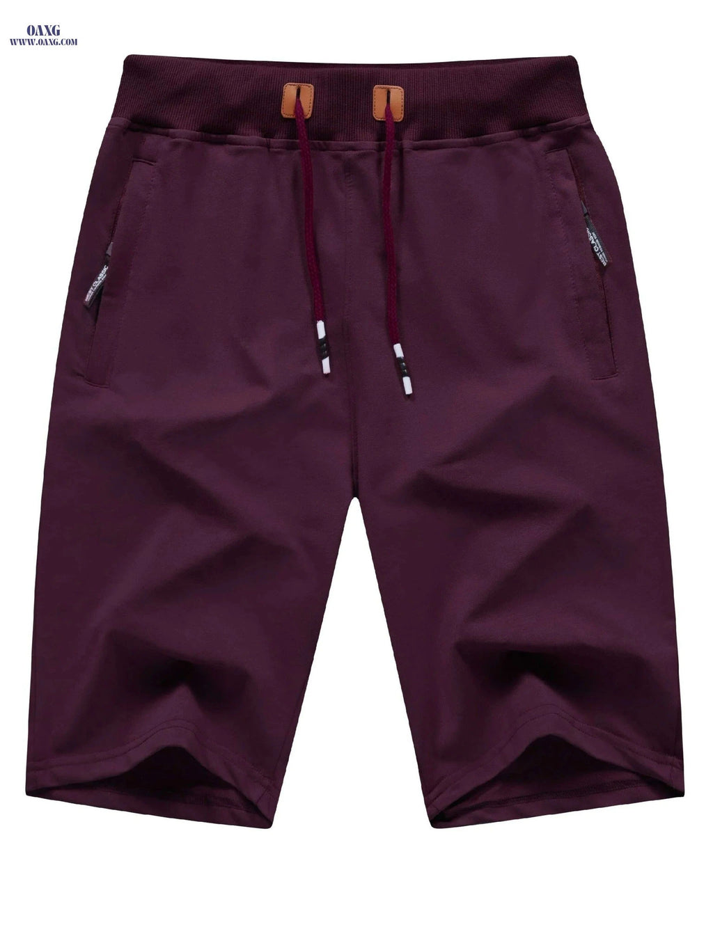 Men's Casual Summer Shorts - Classic Fit with Zipper Pockets   OAXG 