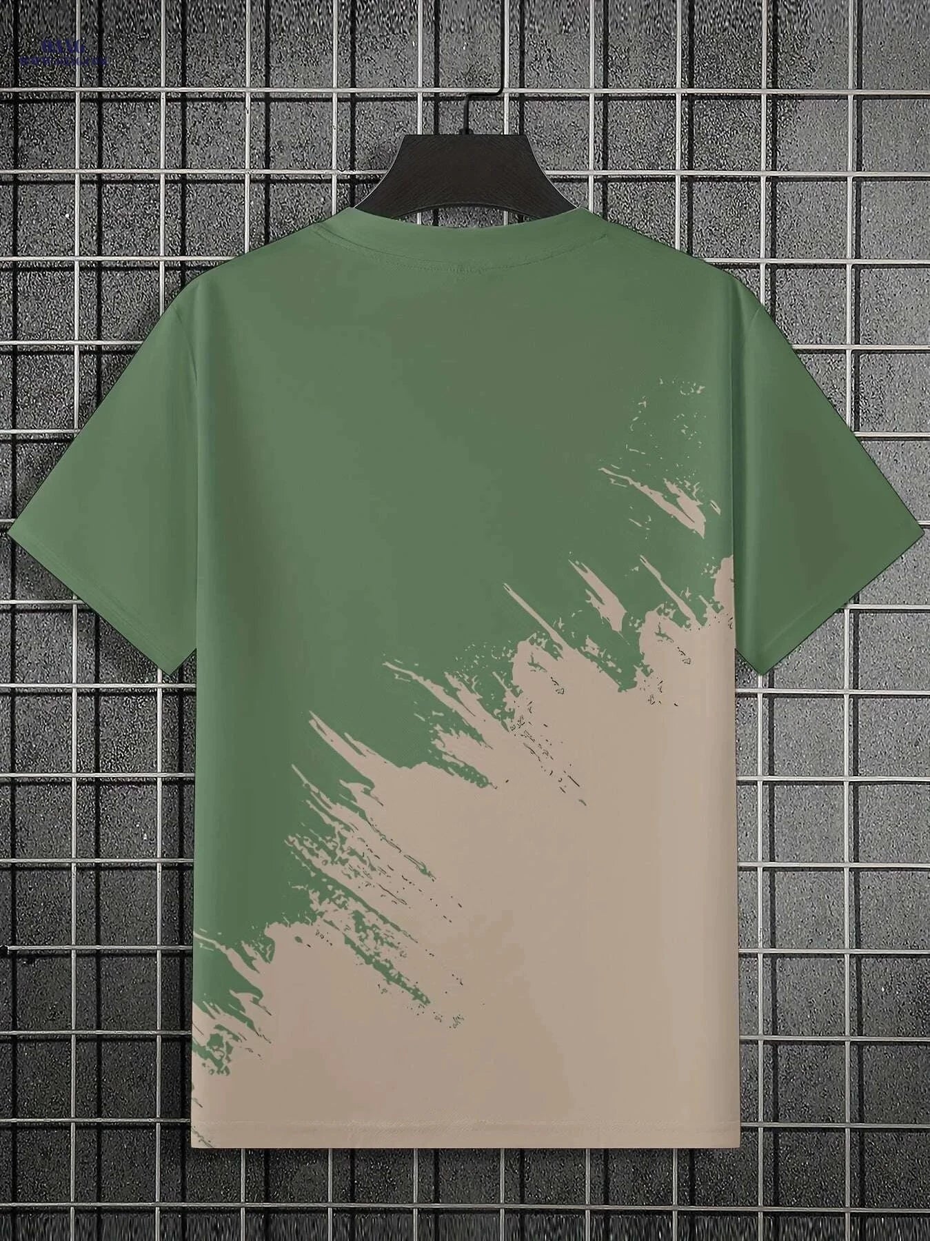 Men's Casual Summer T-Shirt - Lightweight & Breathable Polyester Blend   OAXG Mixed Color / S