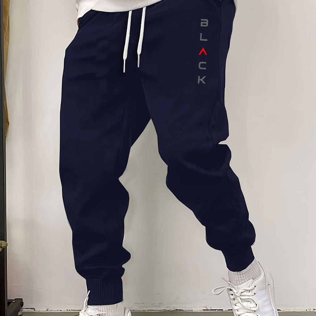 Men's Casual Sweatpants - Comfortable Drawstring Joggers for Winter   OAXG 