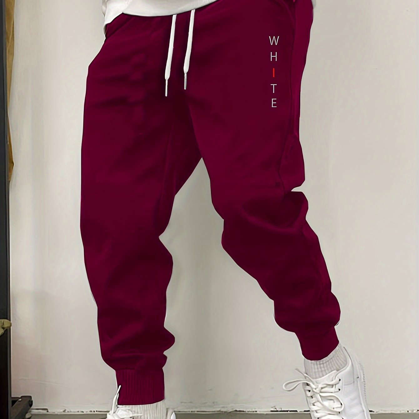 Men's Casual Sweatpants - Comfortable Drawstring Joggers for Winter   OAXG 