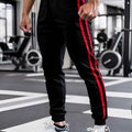 Men's Comfort Fit Color Block Joggers - Elastic Waist, Perfect for Sports   OAXG 