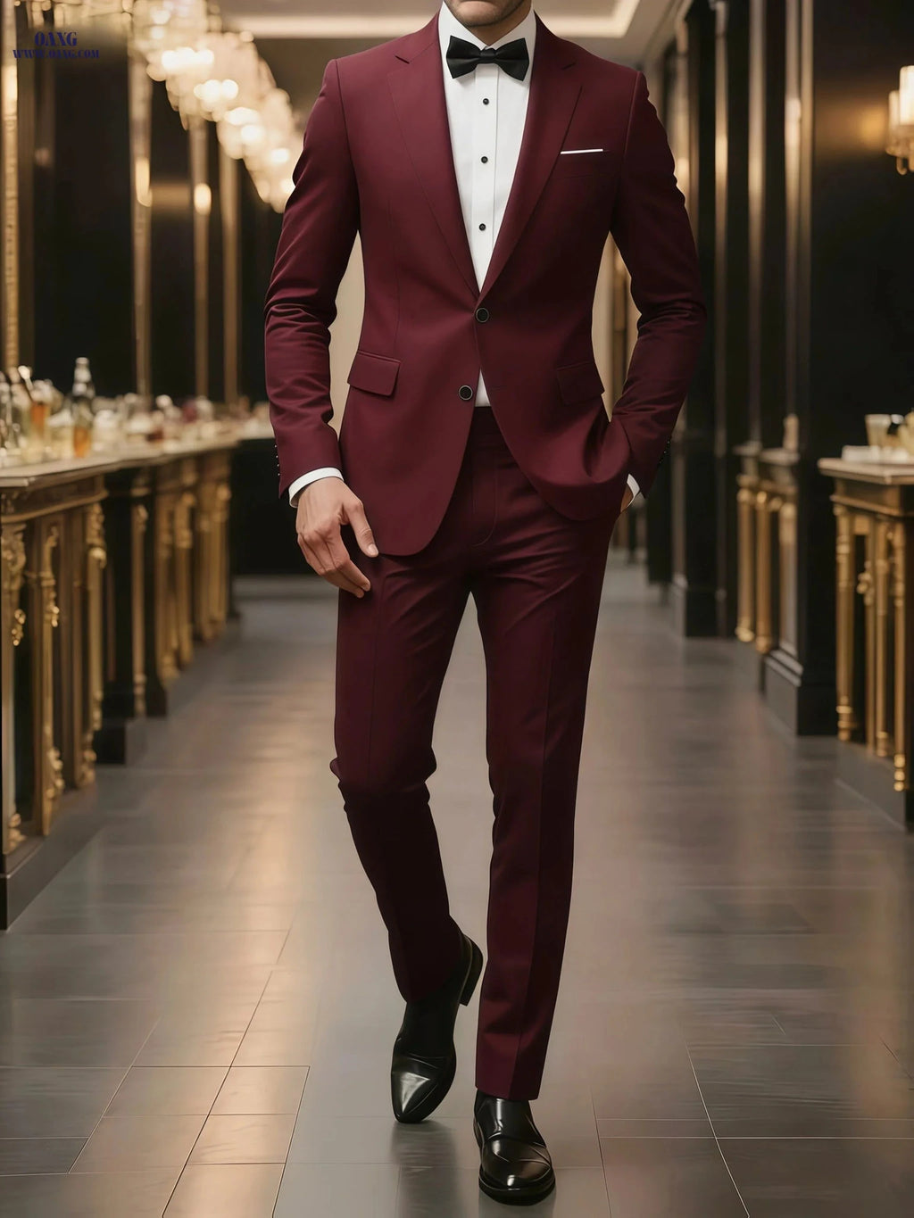 Men's Comfortable 2-Piece Set - All Season Commute Wear   OAXG 