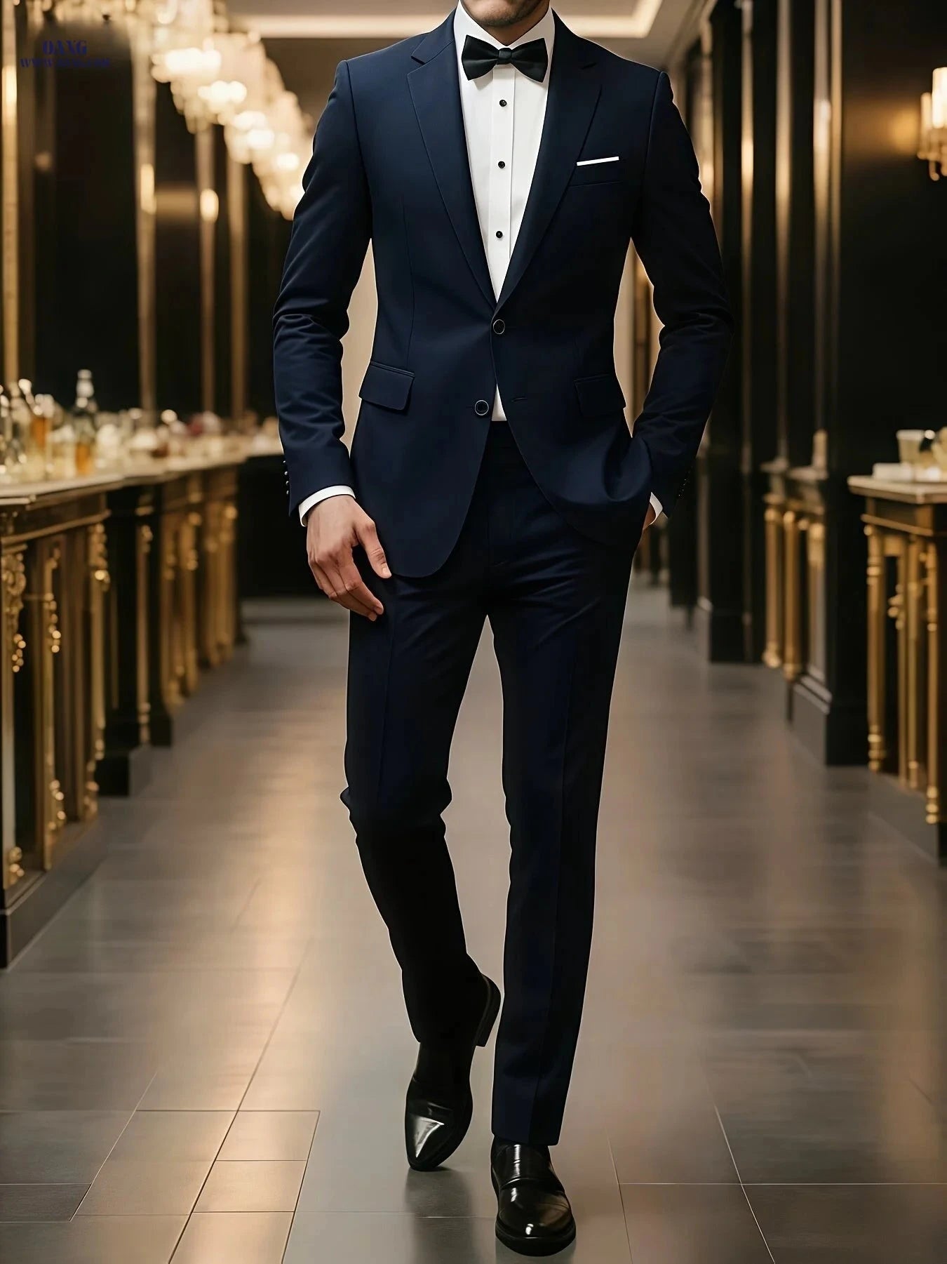 Men's Comfortable 2-Piece Set - All Season Commute Wear   OAXG 