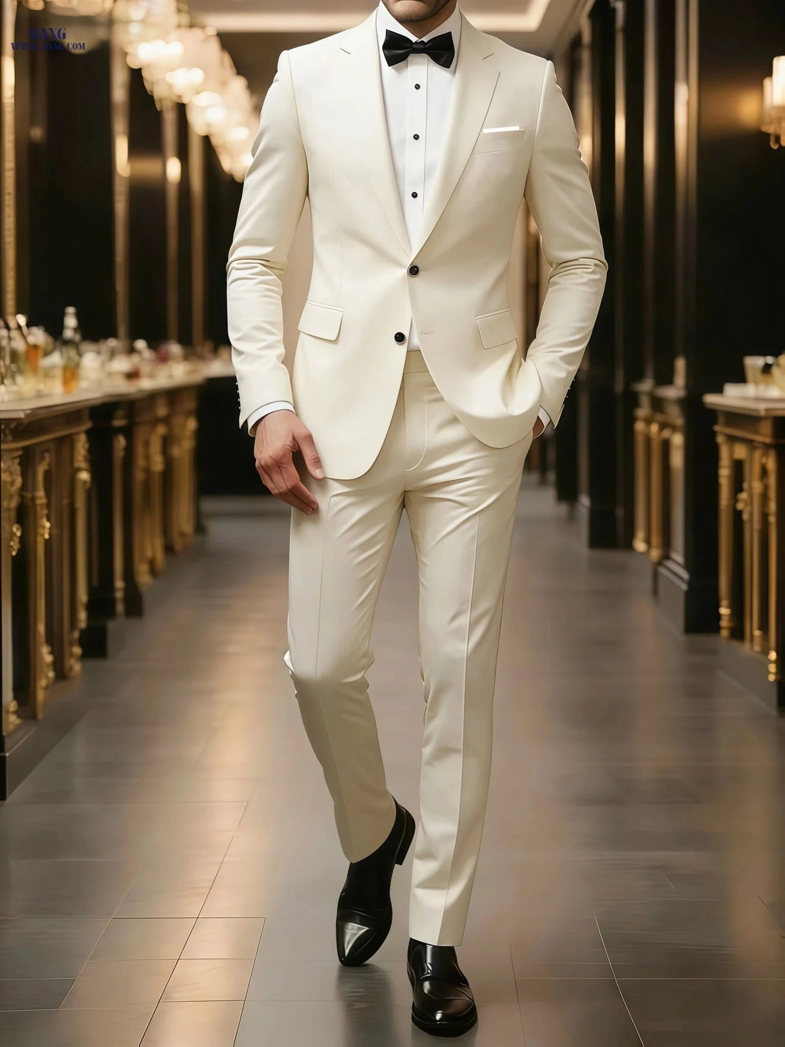 Men's Comfortable 2-Piece Set - All Season Commute Wear   OAXG 