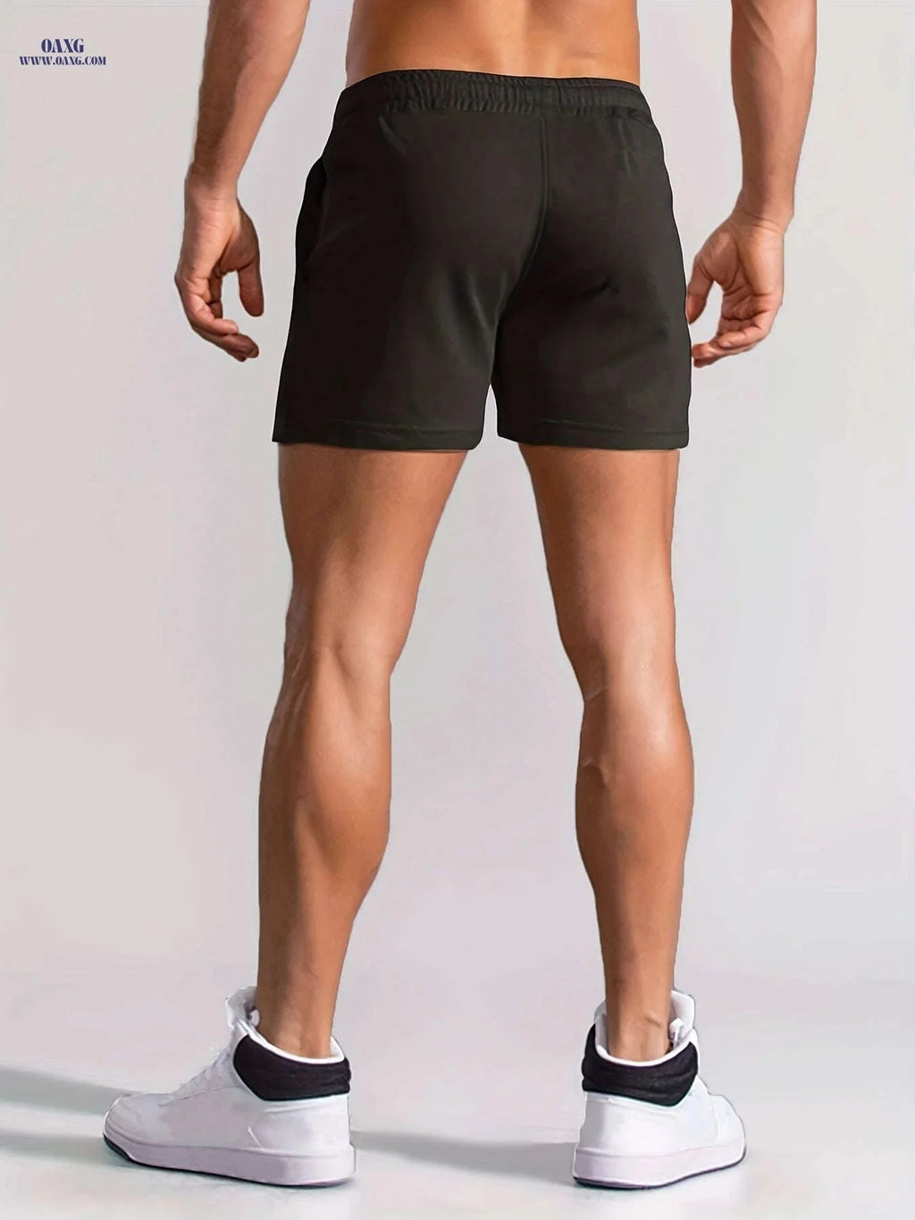 Men's Comfy Smiling Face Pattern Shorts - Drawstring, Slight Stretch   OAXG 