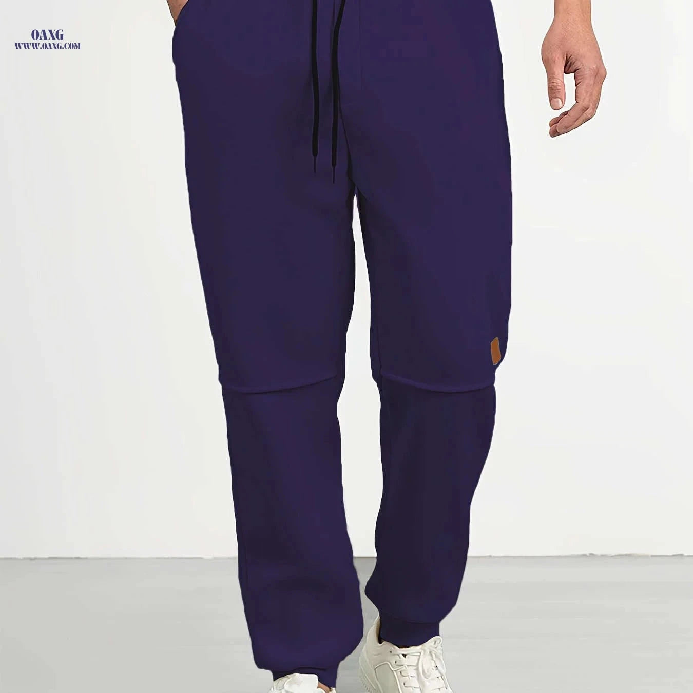 Men's Fleece Jogger Pants - Warm Athletic Sweatpants with Pockets   OAXG 
