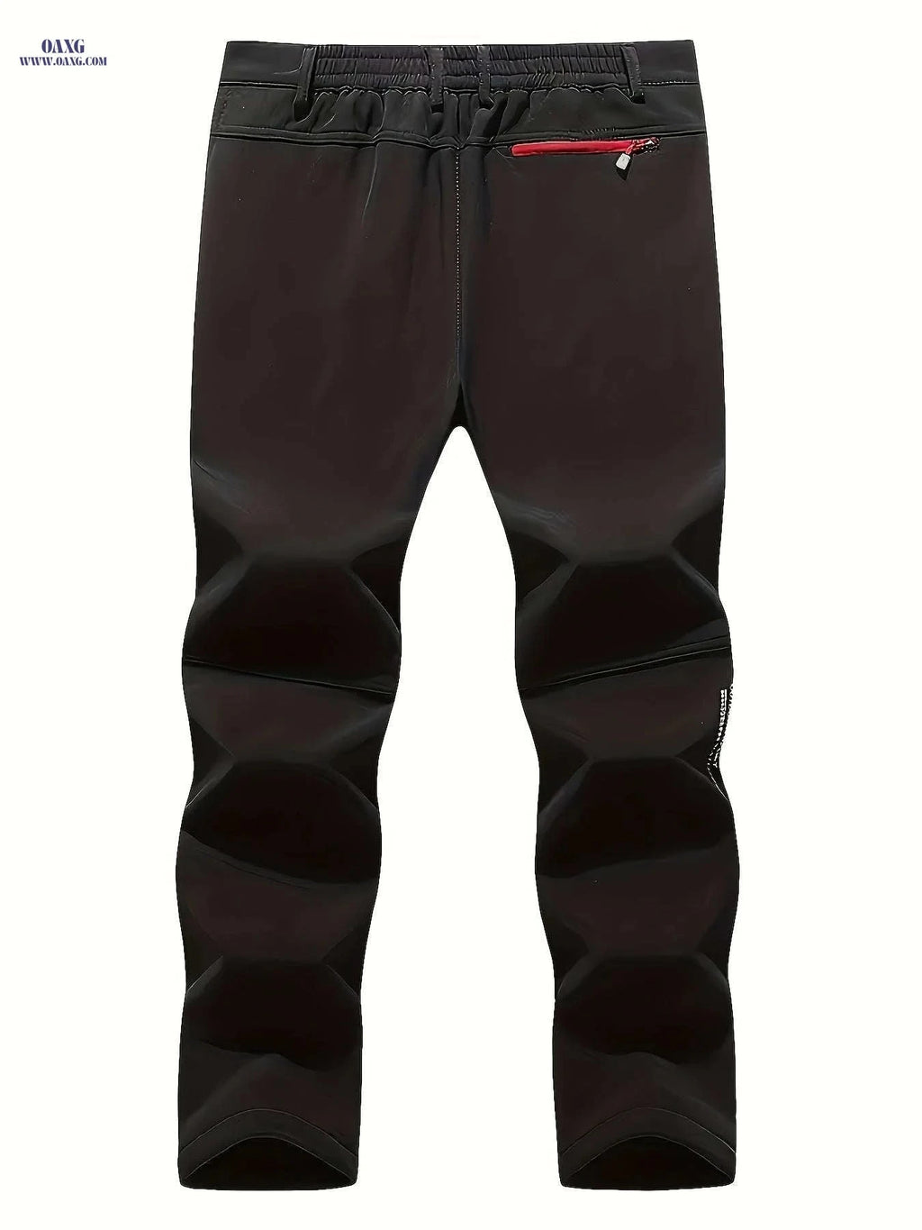 Men's Fleece-Lined Work Pants - Windproof with Zippered Pockets   OAXG Army Green / FR S