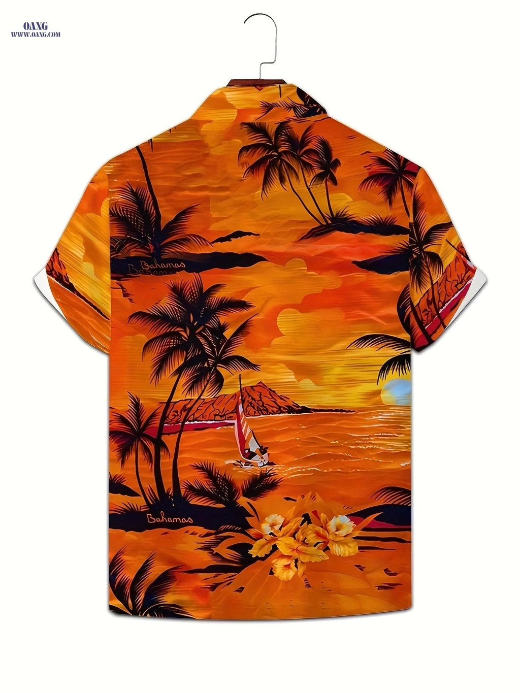 Men's Floral Summer Shirt - Trendy 3D Print, Casual Comfort   OAXG 