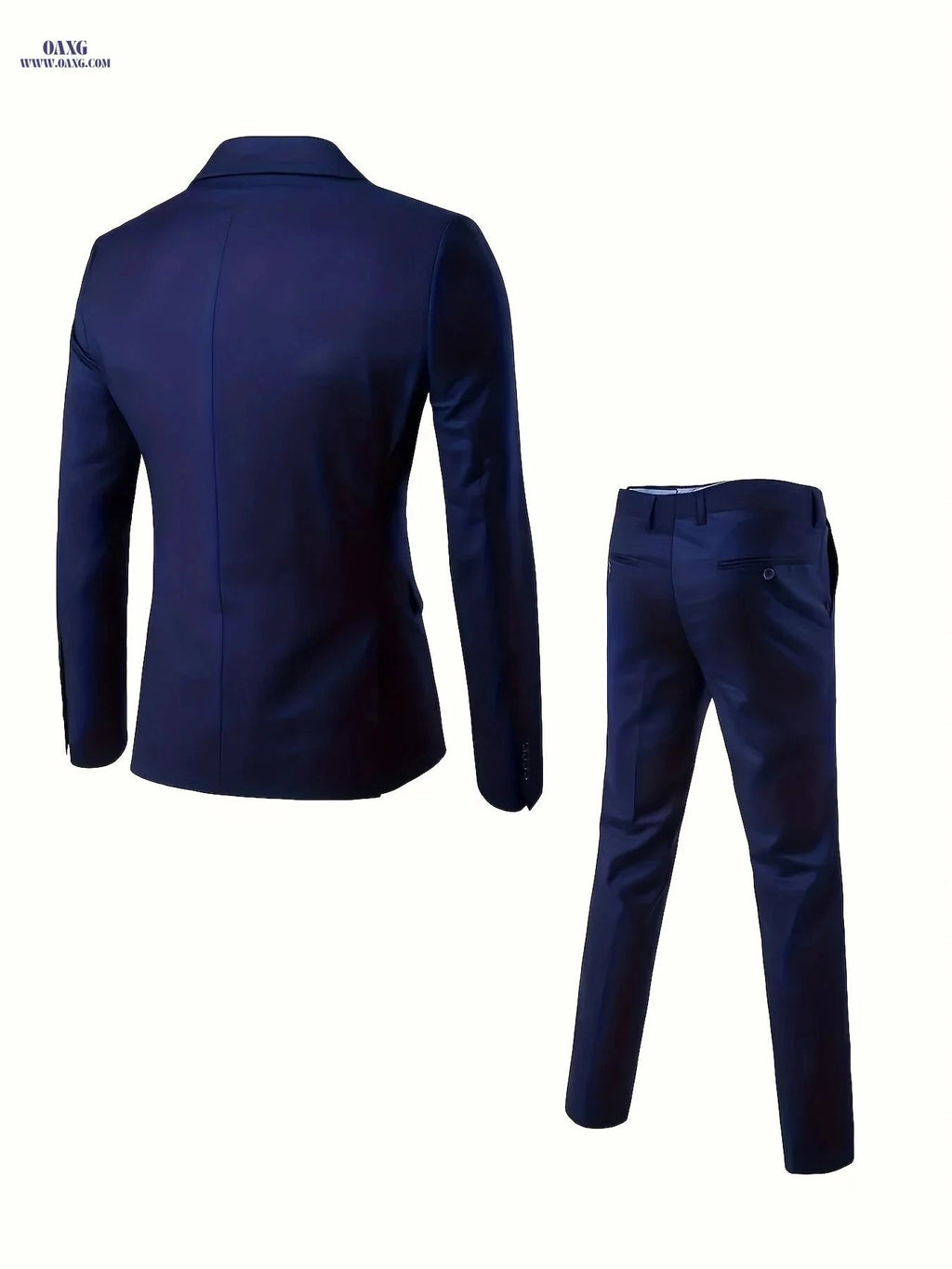 Men's Formal Suit Two-Piece Set - Slim Fit Jacket & Trousers   OAXG 