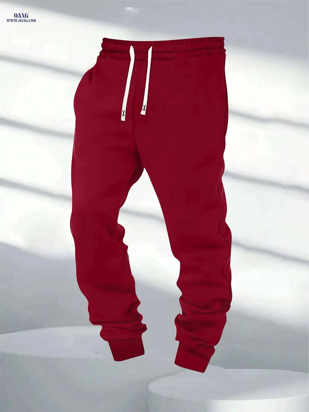 Men's Four-Season Drawstring Pants - Comfortable Sports Style   OAXG 
