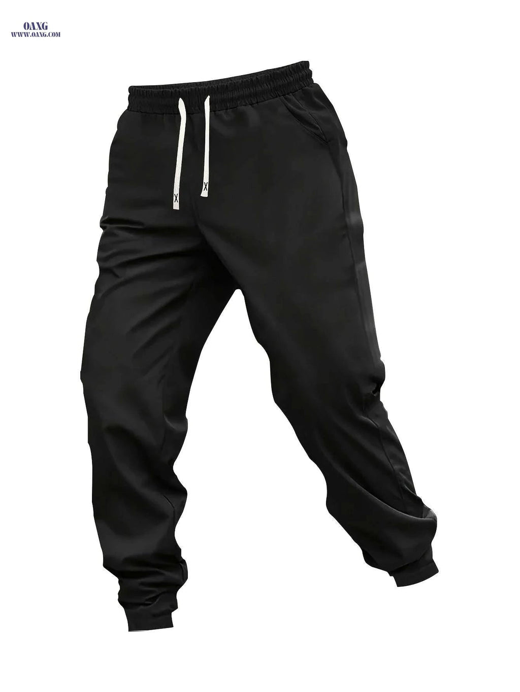 Men's Four-Season Drawstring Pants - Comfortable Sports Style   OAXG Red / S