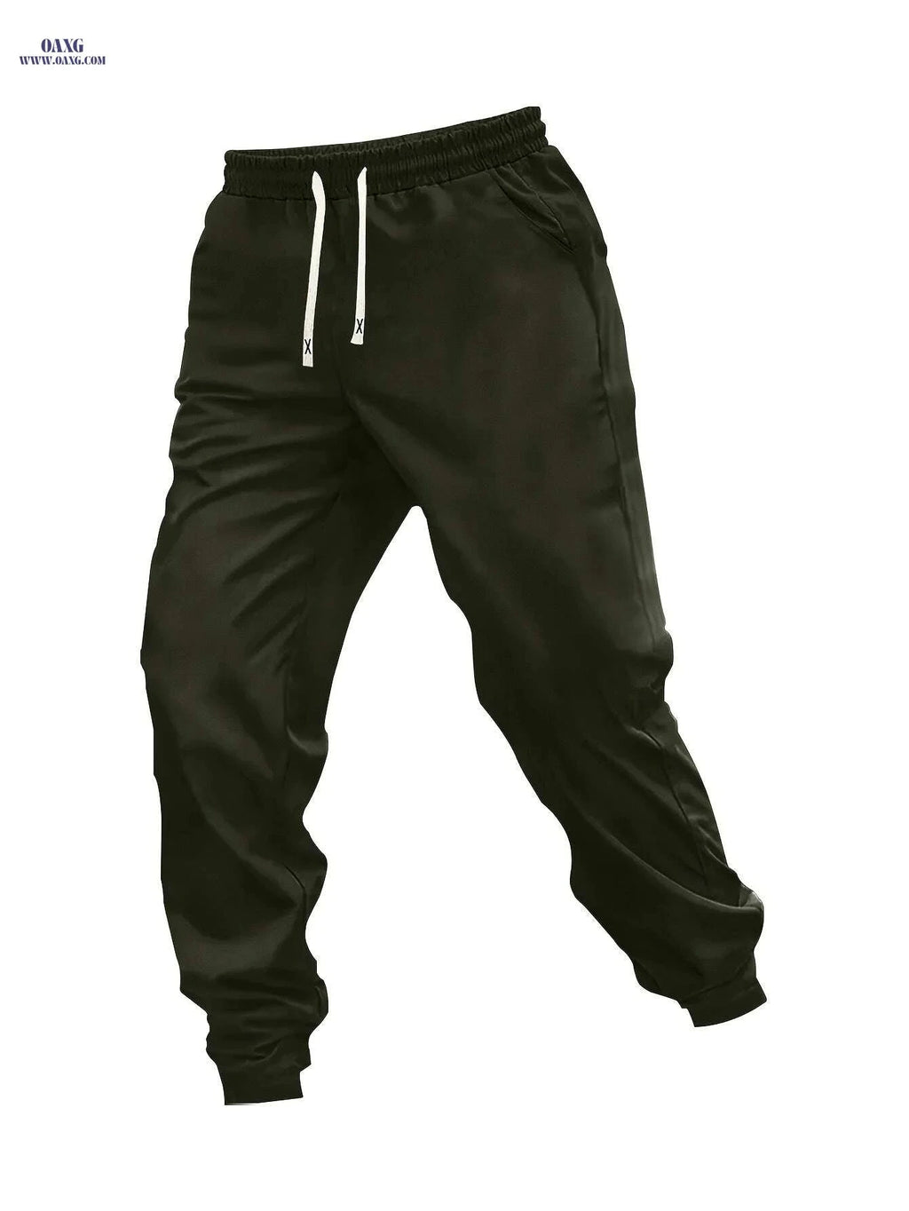 Men's Four-Season Drawstring Pants - Comfortable Sports Style   OAXG Red / S