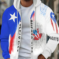 Men's Frog Print Long Sleeve Zipper Hoodie - Stylish Casual Jacket   OAXG 