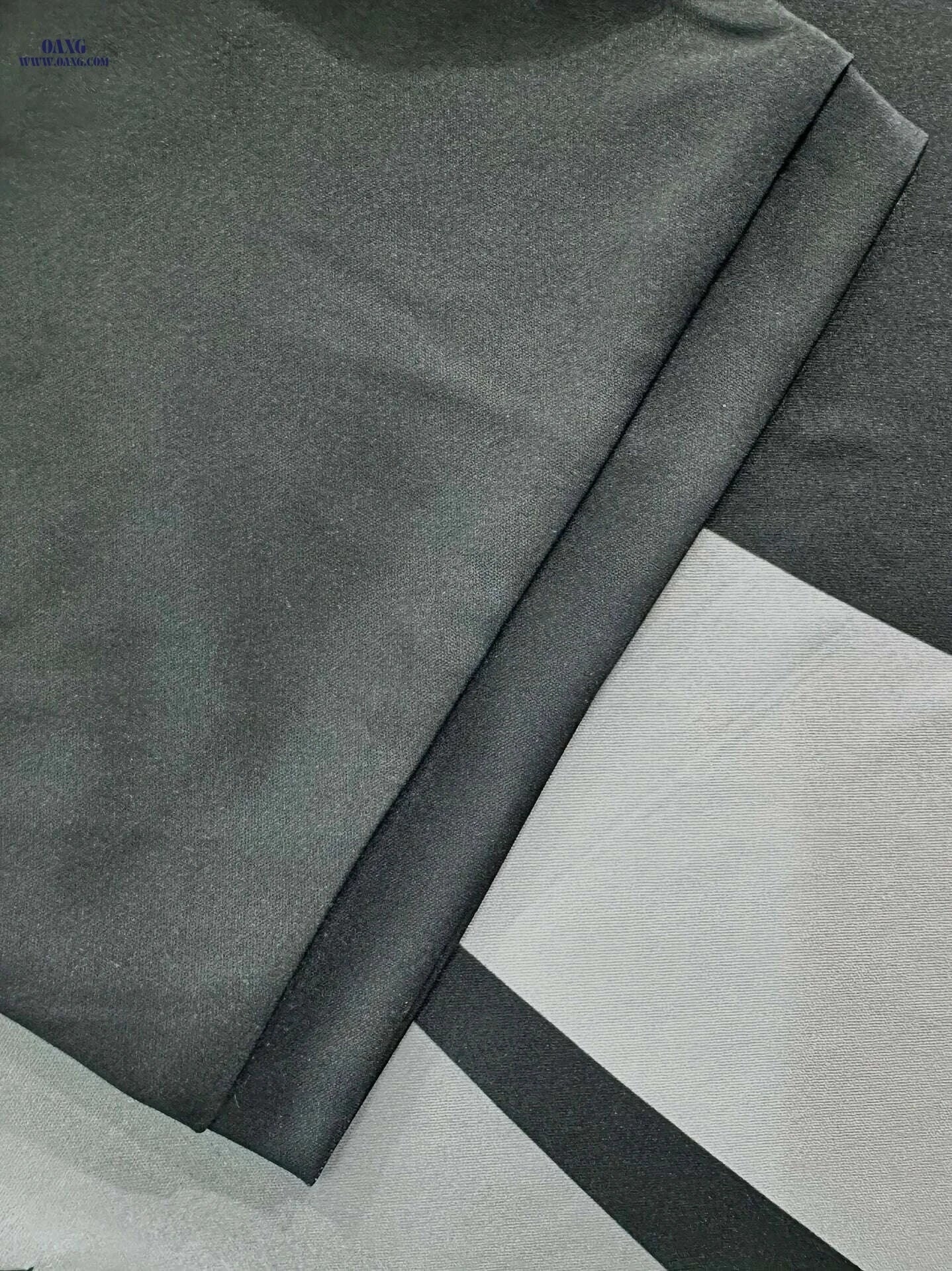Men's Geometric Color Block Shirt - Breathable Short Sleeve Design   OAXG Black / S