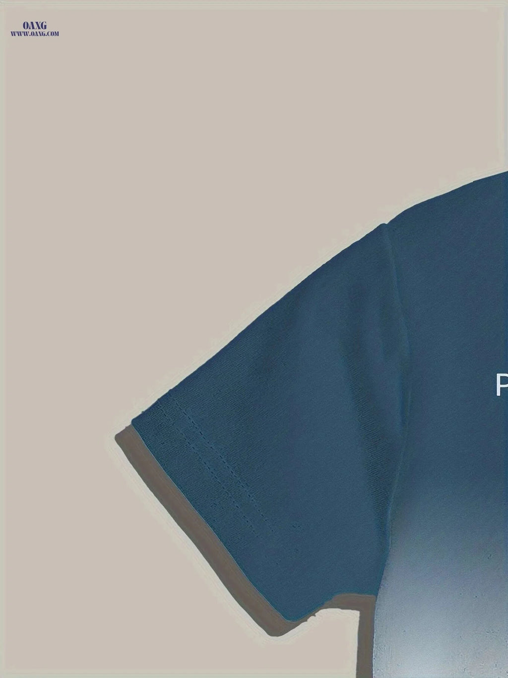 Men's Gradient Graphic Print Tee - Casual Crew Neck Summer Shirt   OAXG Peacock Blue / M