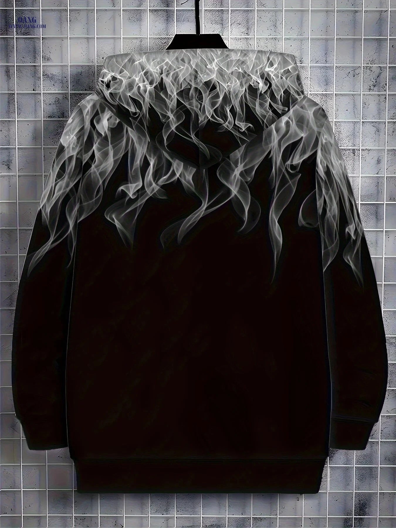 Men's Hooded Sweatshirt - Long Sleeve Zipper Casual Jacket   OAXG 