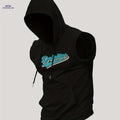 Men's Hooded Tank Top - Lightweight Sleeveless Workout Shirt   OAXG 
