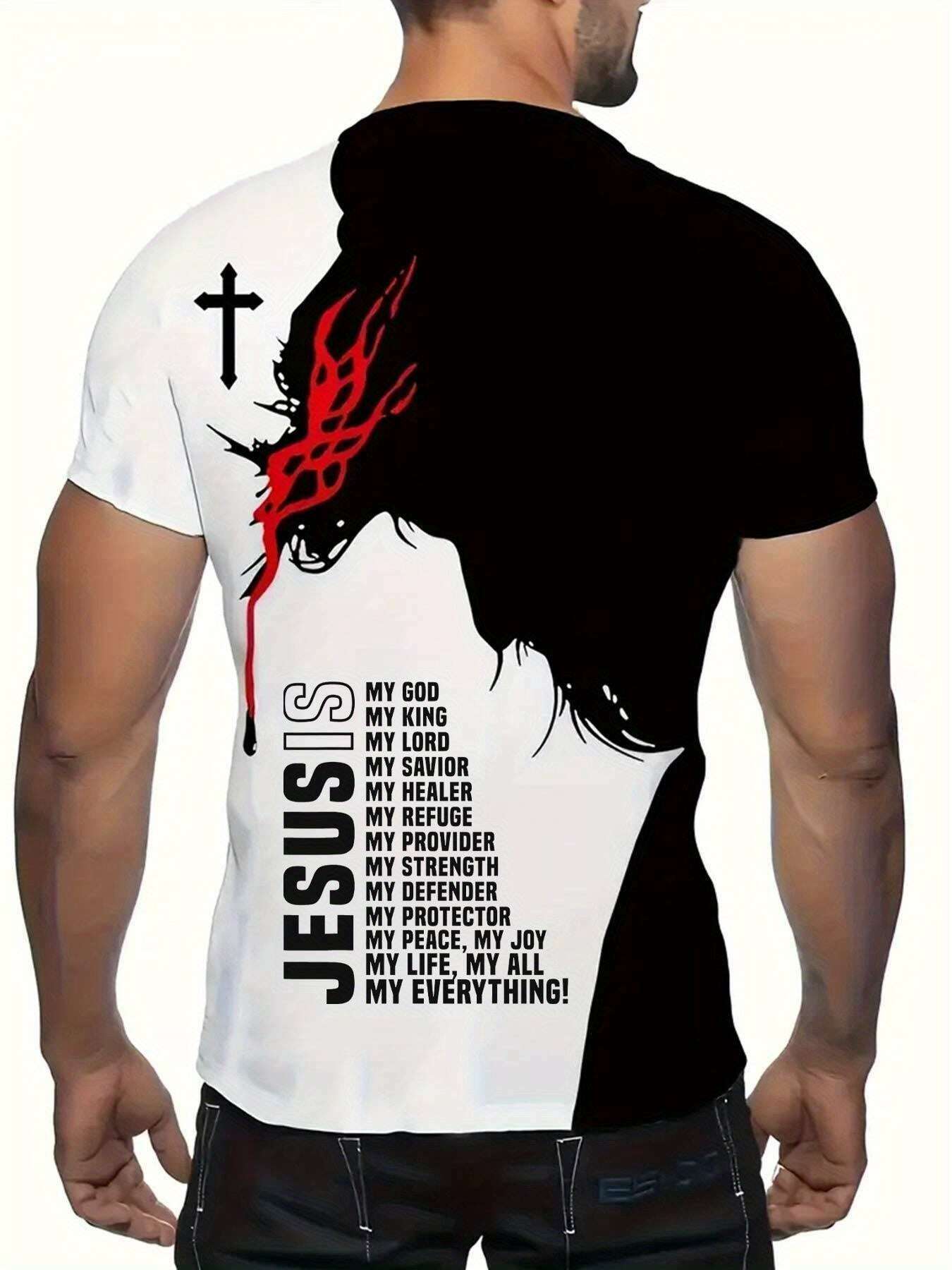 men-s-jesus-cross-t-shirt-inspirational-black-white-graphic-tee-oaxg-MPi