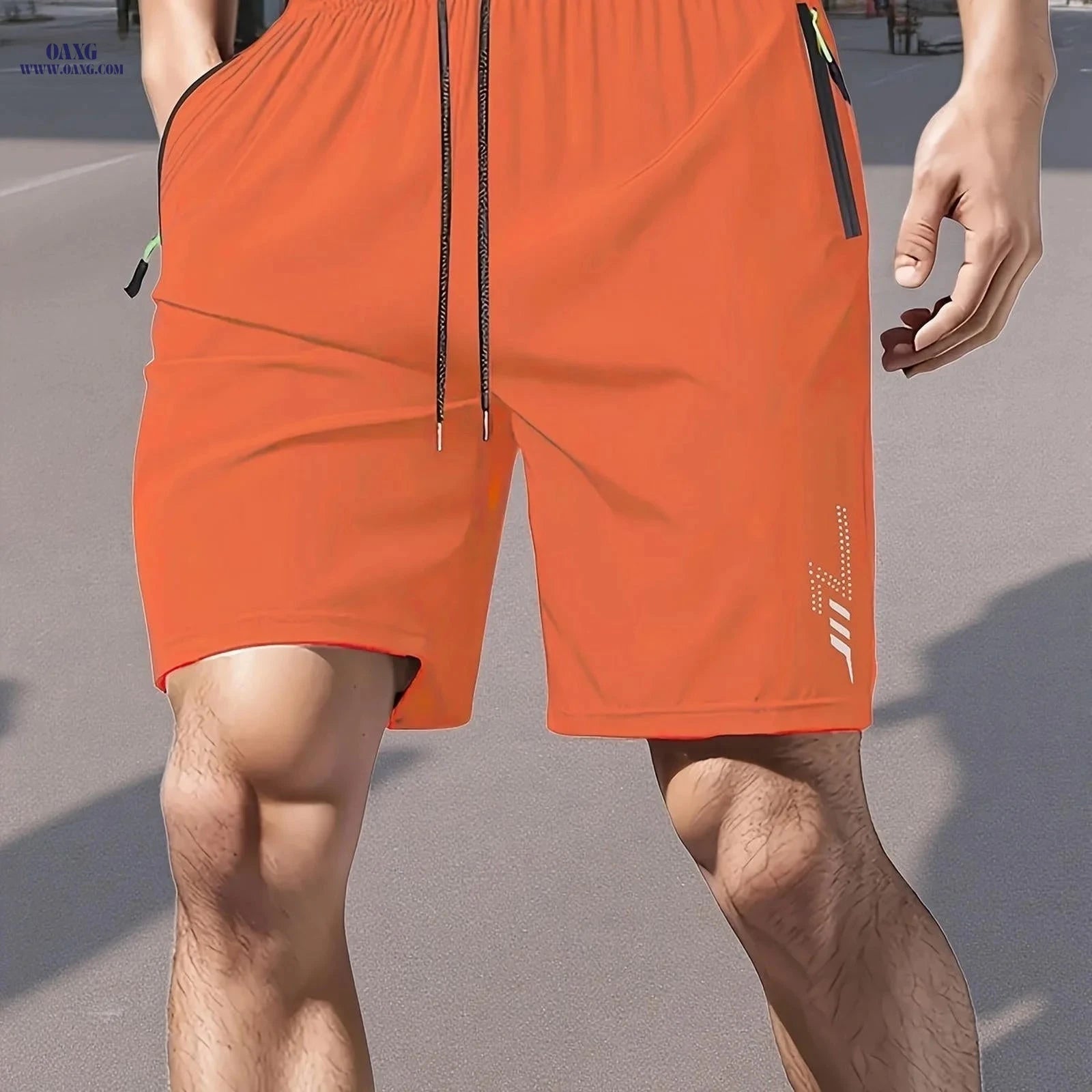 Men's Korean Running Shorts - Lightweight Quick-Dry Casual Fitness   OAXG 
