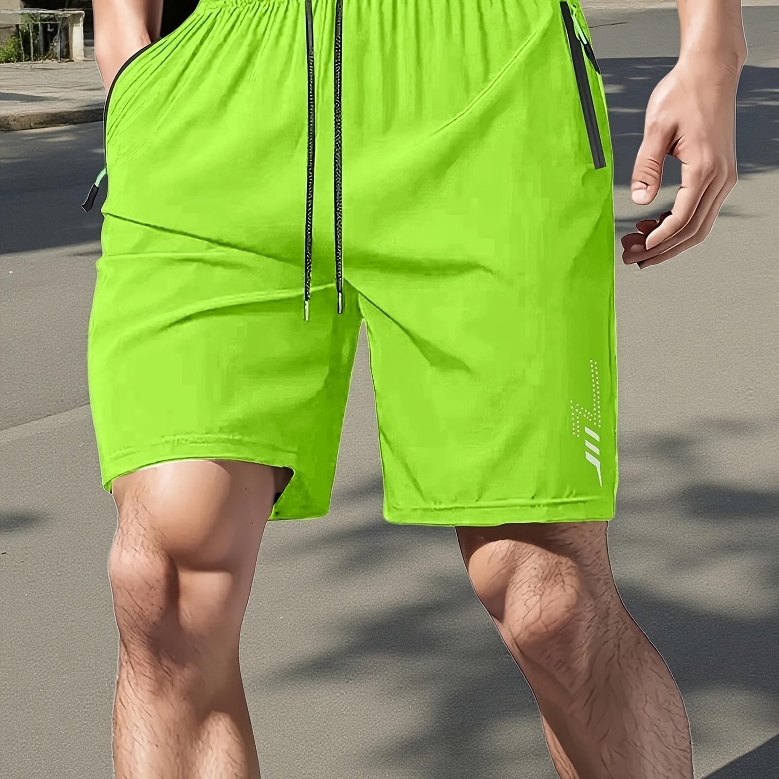 Men's Korean Running Shorts - Lightweight Quick-Dry Casual Fitness   OAXG 