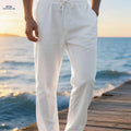 Men's Lightweight Breathable Casual Pants - Comfortable for Summer Wear   OAXG White / FR S